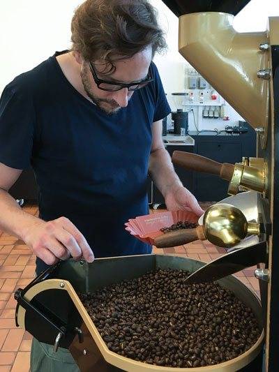 Experte Kaffeerösten Ingo Albrecht