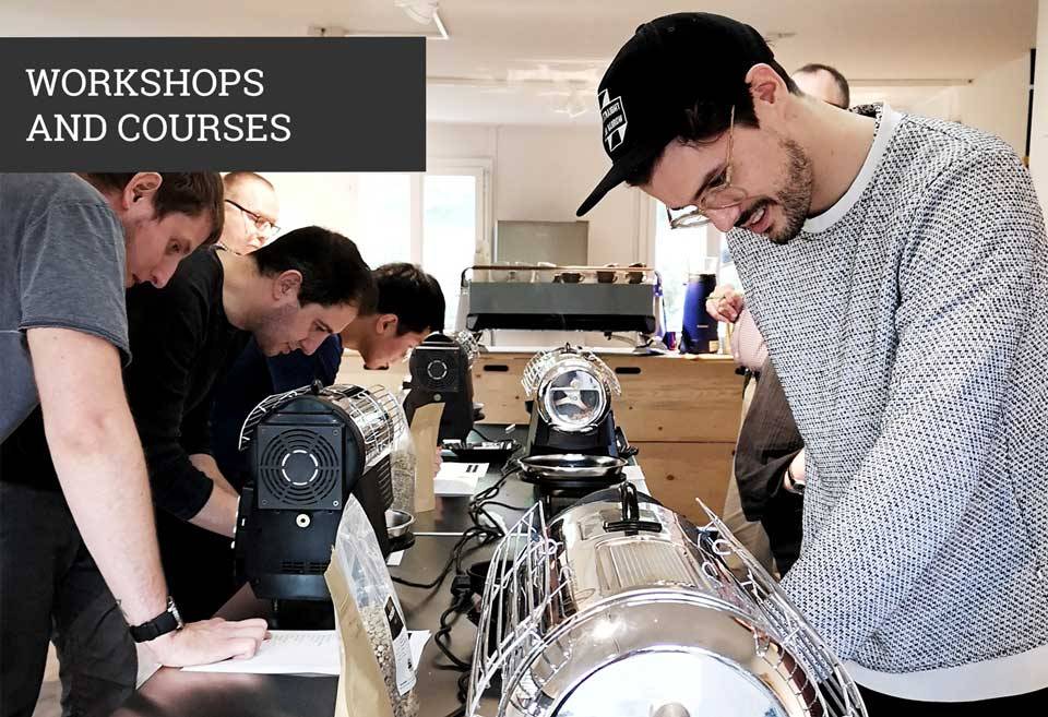 workshop and courses coffee roasting
